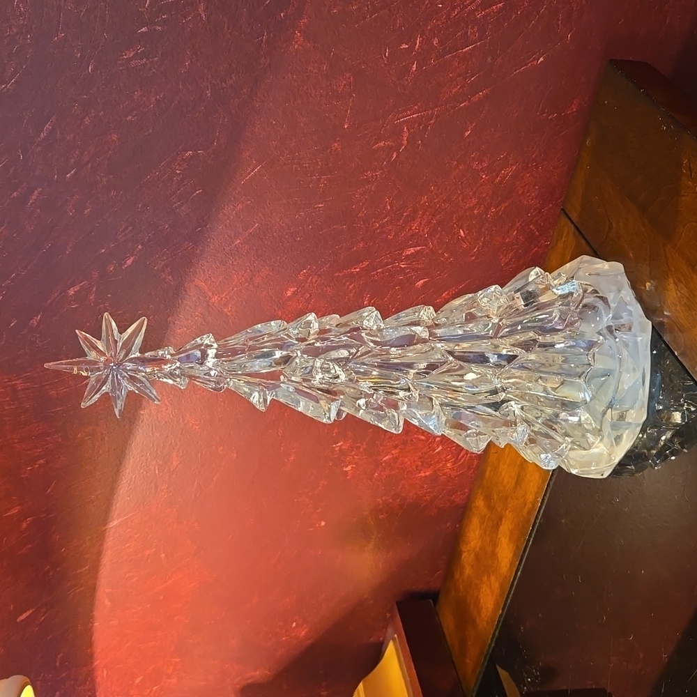 Acrylic LED Lit Multi- Colored Lights Christmas Tree Approx. 12" - see video